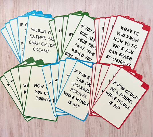 Conversation Starter Cards - Dinner Deck