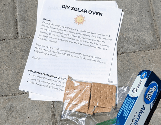 DIY Solar Oven, Make S'mores - 2 Paper Sisters