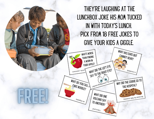 FREE Lunchbox Jokes - 2 Paper Sisters