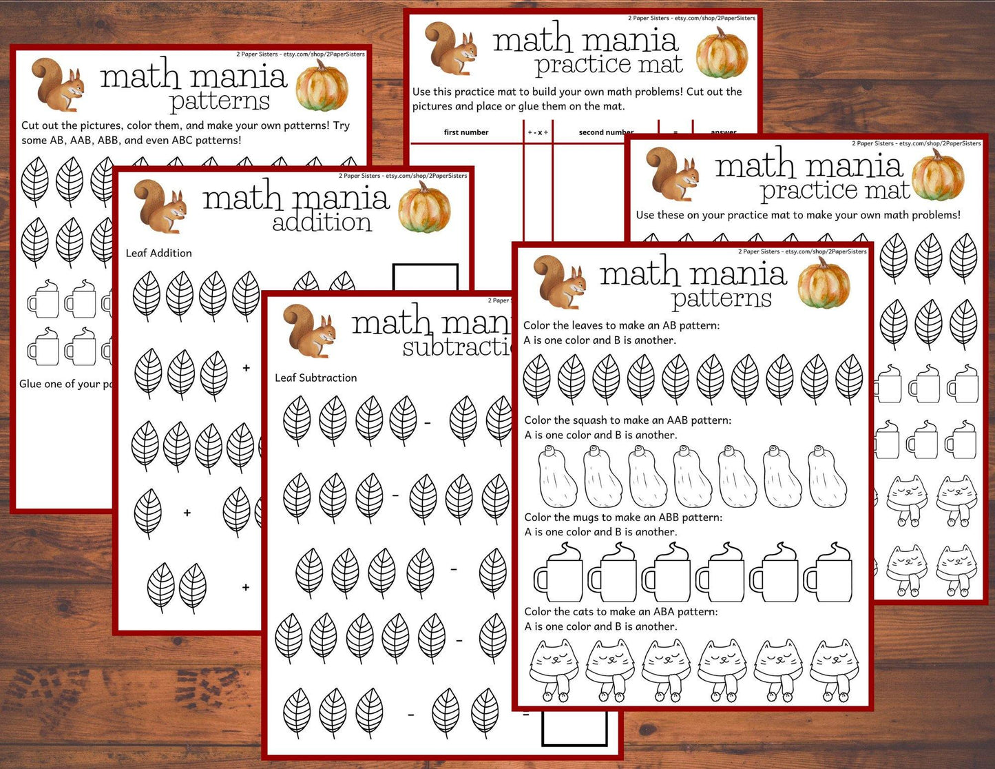Preschool/Kindergarten Mega Bundle: STEM, ages 3-7 - Digital Download - 2 Paper Sisters