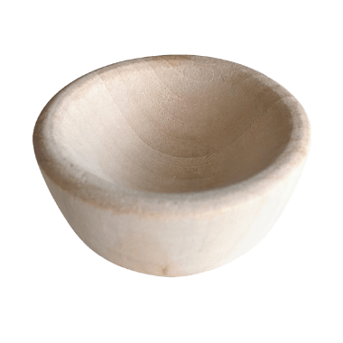 Wooden Bowl for Sensory Play - 2 Paper Sisters